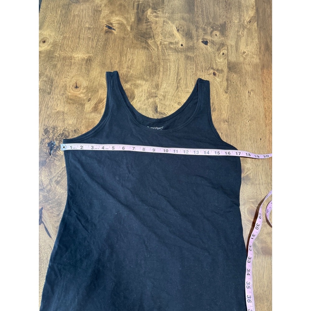 EUC Womens BUMPSTART motherhood maternity black set dress tank leggings top sz M - Picture 16 of 16